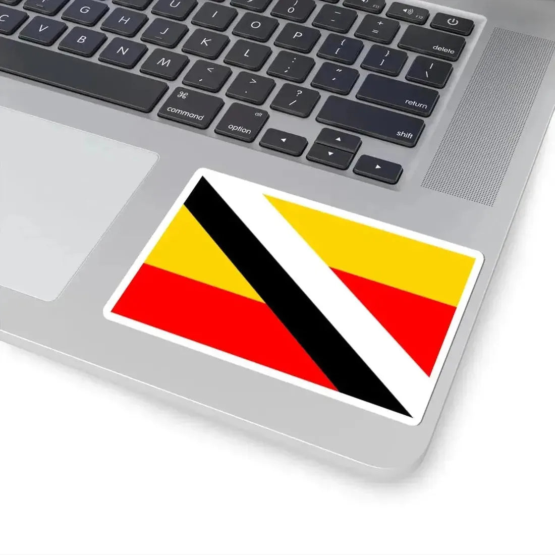 Flag of Predni Kopanina (Czech Republic) STICKER Vinyl Kiss-Cut Decal - The Sticker Space
