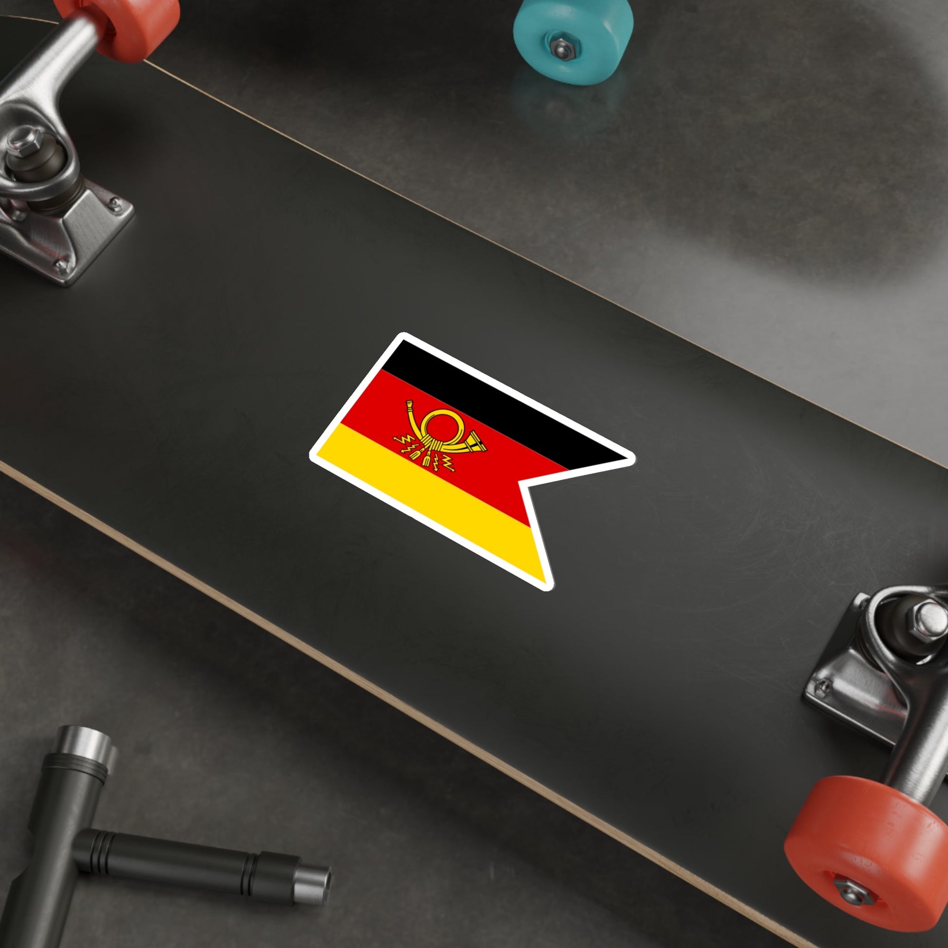 Flag of President of Deutsche Bundespost Germany STICKER Vinyl Die-Cut Decal-The Sticker Space