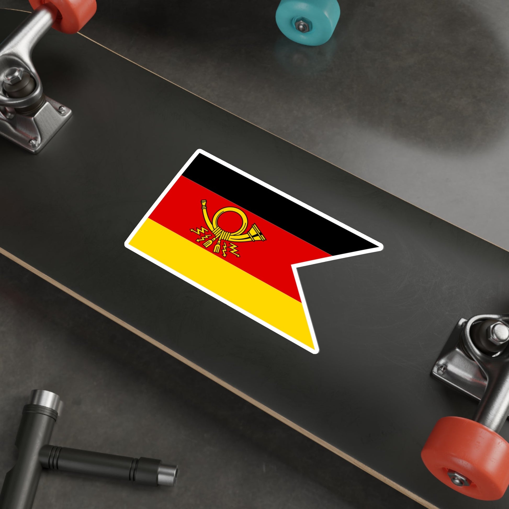 Flag of President of Deutsche Bundespost Germany STICKER Vinyl Die-Cut Decal-The Sticker Space