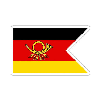 Flag of President of Deutsche Bundespost Germany STICKER Vinyl Die-Cut Decal 4 Inch - The Sticker Space