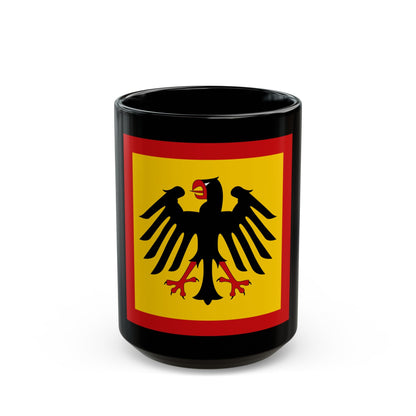 Flag of President of Germany Germany - Black Coffee Mug-15oz-The Sticker Space