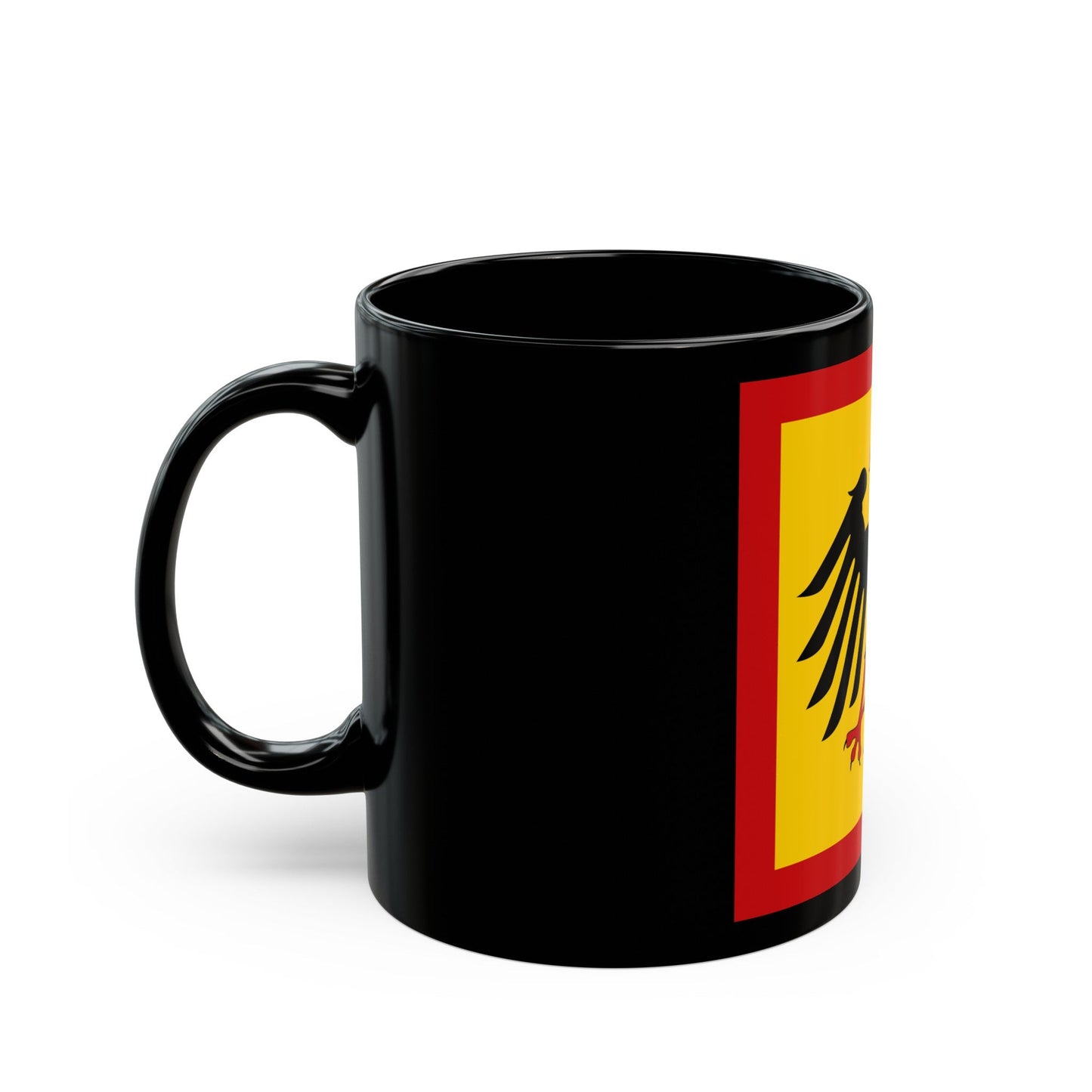 Flag of President of Germany Germany - Black Coffee Mug-The Sticker Space