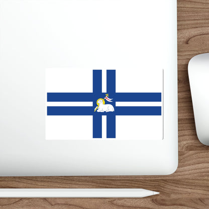 Flag of Preston UK STICKER Vinyl Die-Cut Decal-The Sticker Space