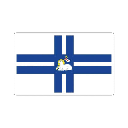 Flag of Preston UK STICKER Vinyl Die-Cut Decal 2 Inch - The Sticker Space