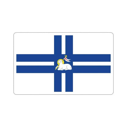 Flag of Preston UK STICKER Vinyl Die-Cut Decal 3 Inch - The Sticker Space