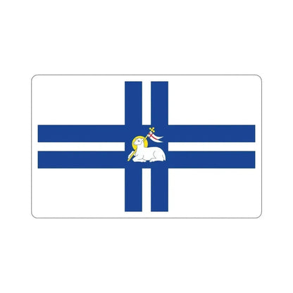 Flag of Preston UK STICKER Vinyl Die-Cut Decal - The Sticker Space