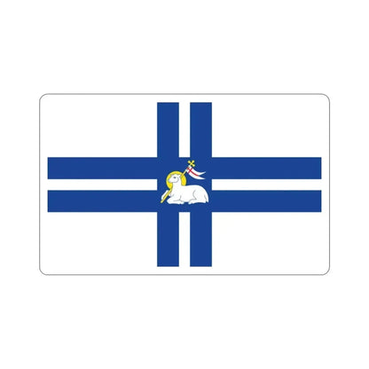 Flag of Preston UK STICKER Vinyl Die-Cut Decal - The Sticker Space