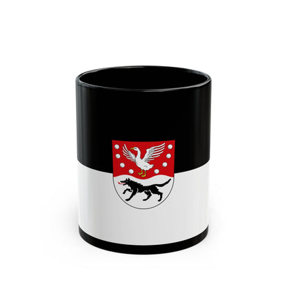 Flag of Prignitz Germany - Black Coffee Mug-11oz-The Sticker Space