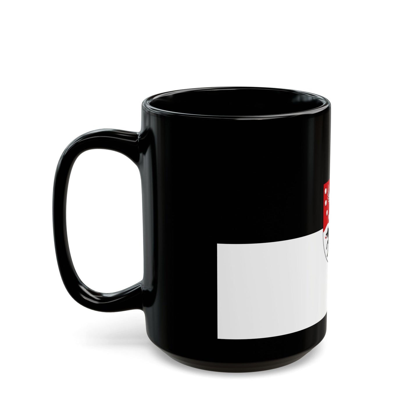 Flag of Prignitz Germany - Black Coffee Mug-The Sticker Space