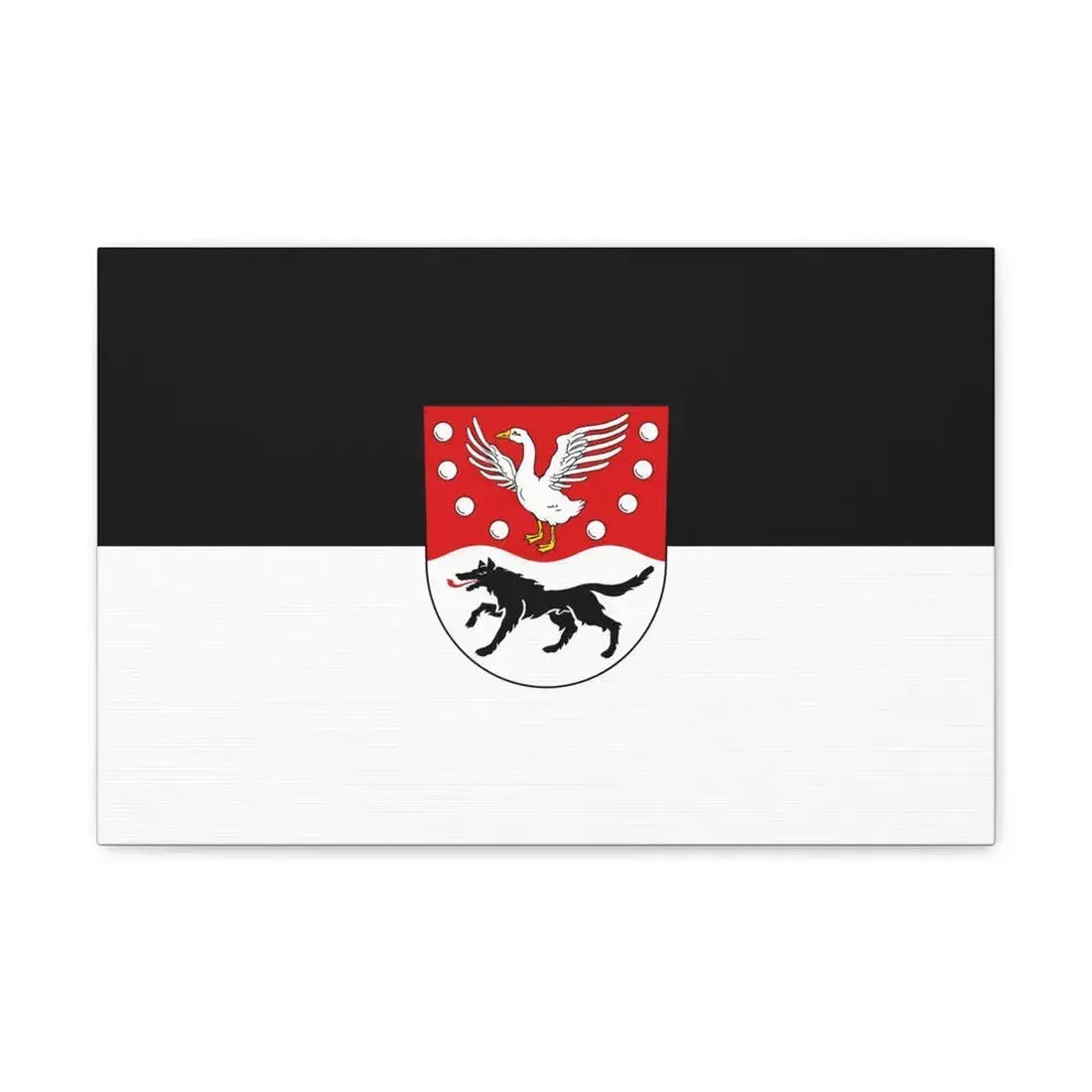 Flag of Prignitz Germany - Canvas Wall Art 18″ x 12″ 1.25" - The Sticker Space