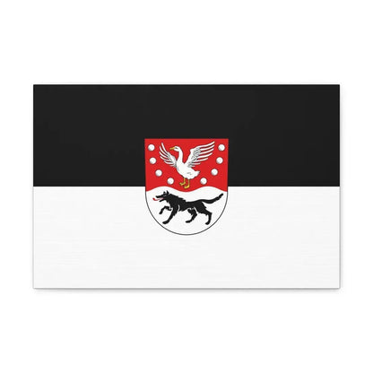 Flag of Prignitz Germany - Canvas Wall Art 18″ x 12″ 1.25" - The Sticker Space