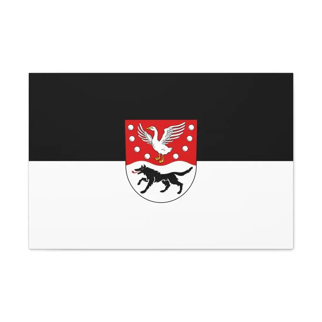Flag of Prignitz Germany - Canvas Wall Art 30" x 20" 1.25" - The Sticker Space