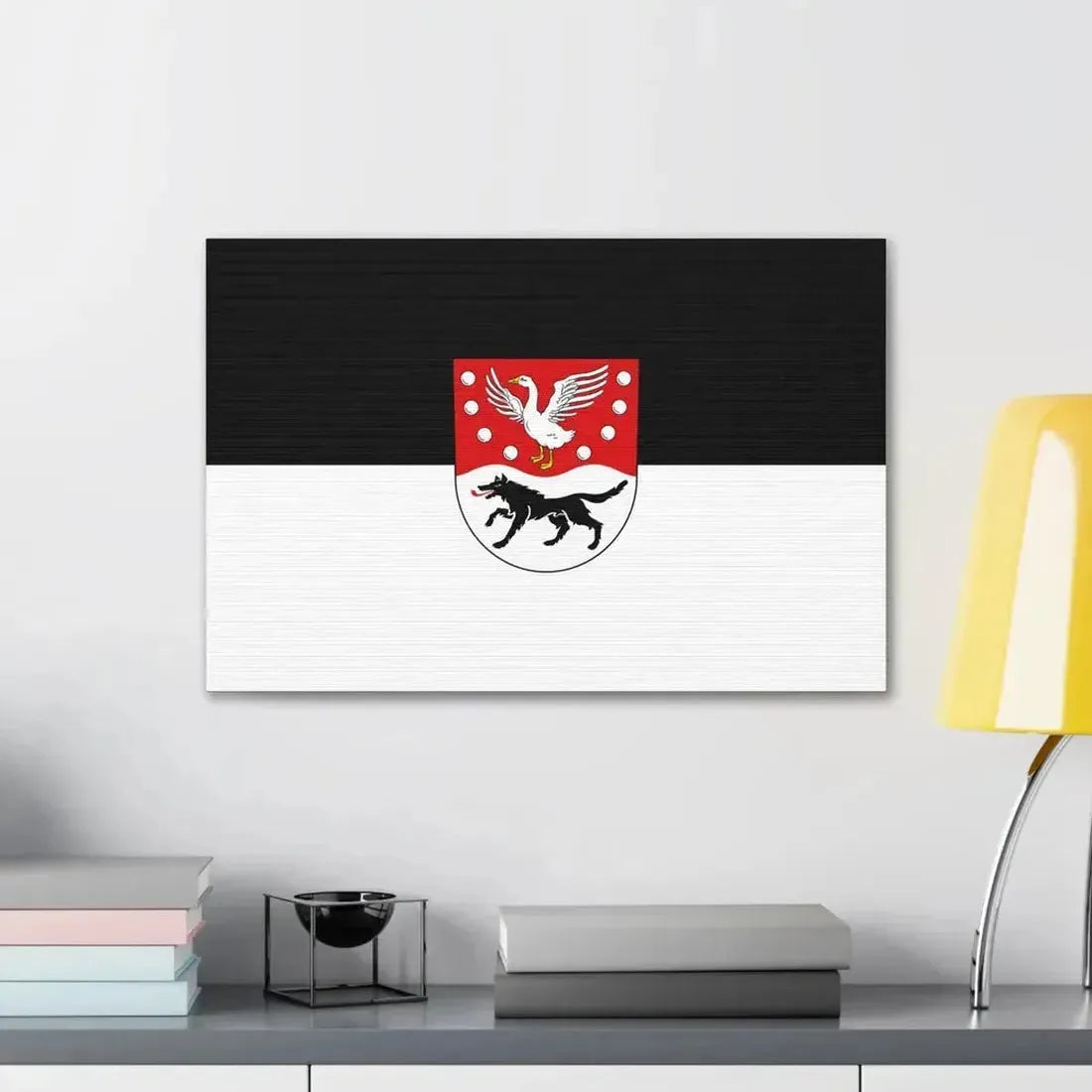 Flag of Prignitz Germany - Canvas Wall Art - The Sticker Space