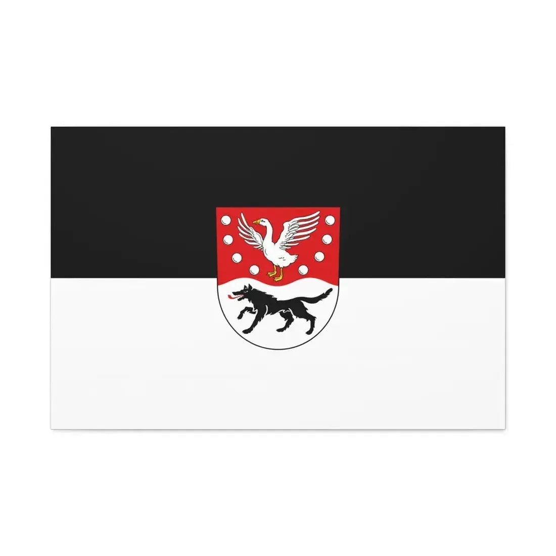 Flag of Prignitz Germany - Canvas Wall Art - The Sticker Space