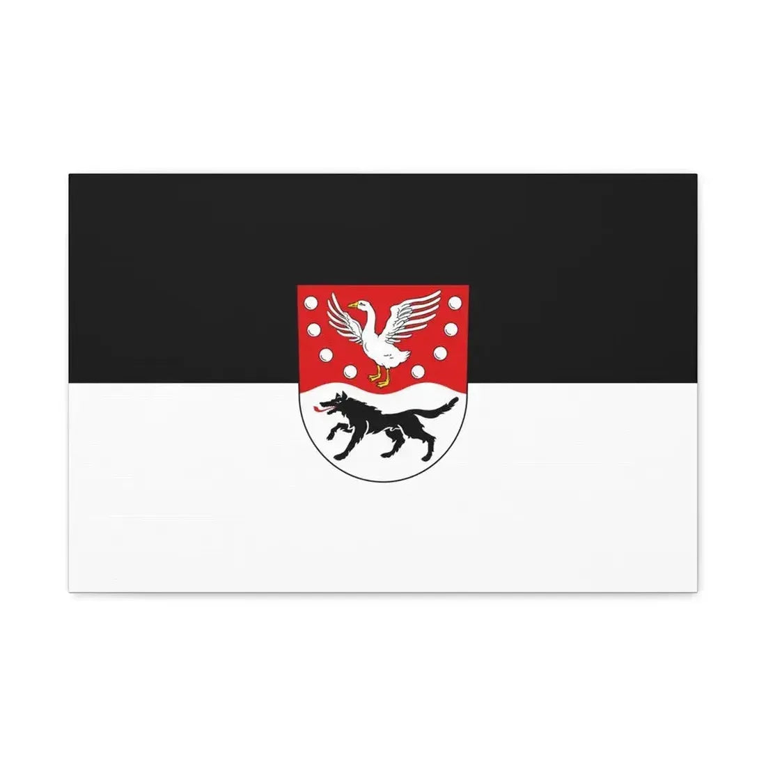 Flag of Prignitz Germany - Canvas Wall Art - The Sticker Space