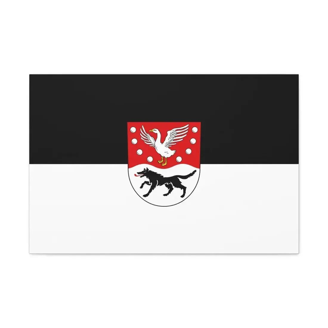 Flag of Prignitz Germany - Canvas Wall Art - The Sticker Space