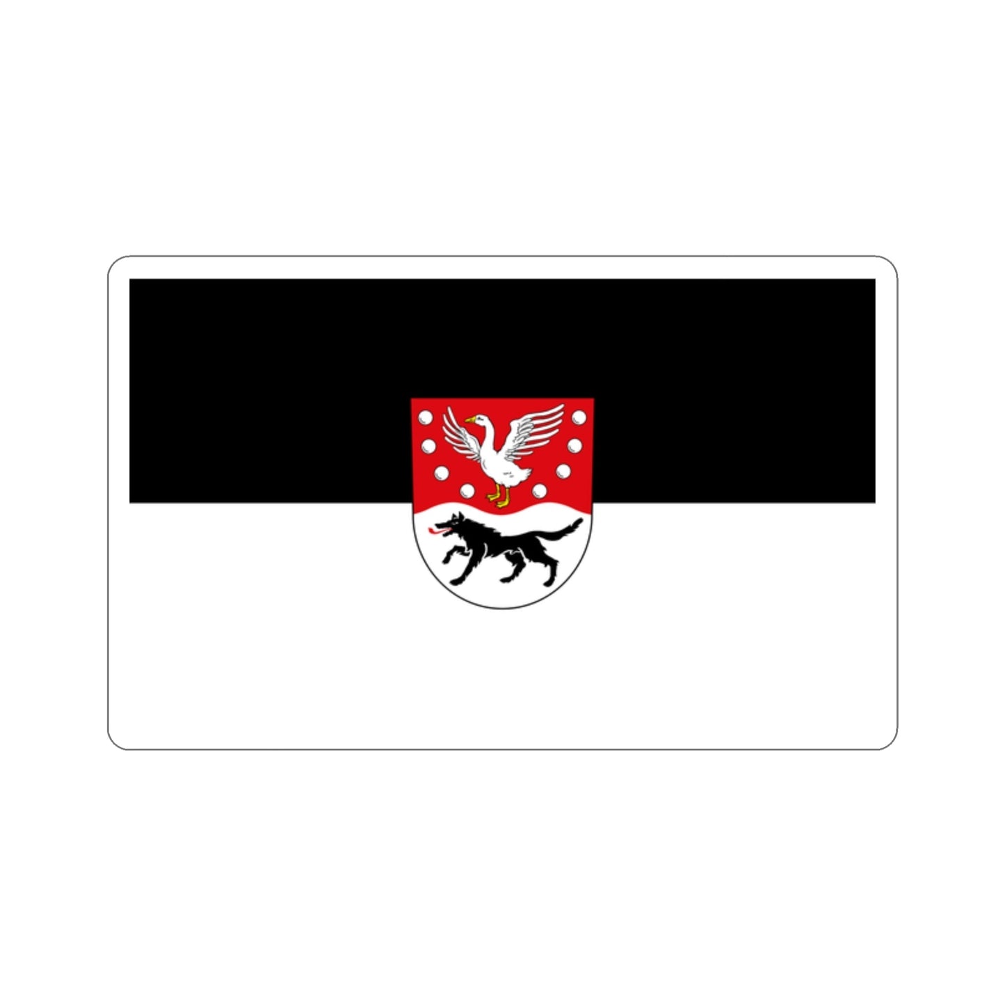 Flag of Prignitz Germany STICKER Vinyl Die-Cut Decal-2 Inch-The Sticker Space