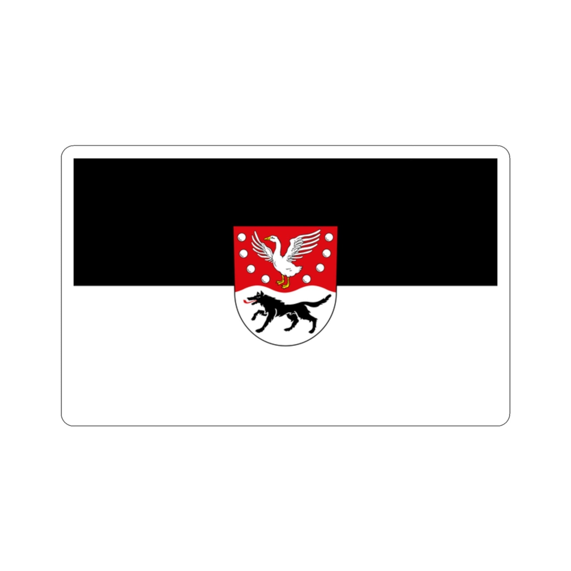 Flag of Prignitz Germany STICKER Vinyl Die-Cut Decal-2 Inch-The Sticker Space