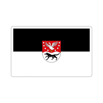Flag of Prignitz Germany STICKER Vinyl Die-Cut Decal 4 Inch - The Sticker Space