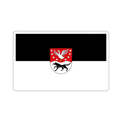 Flag of Prignitz Germany STICKER Vinyl Die-Cut Decal 4 Inch - The Sticker Space
