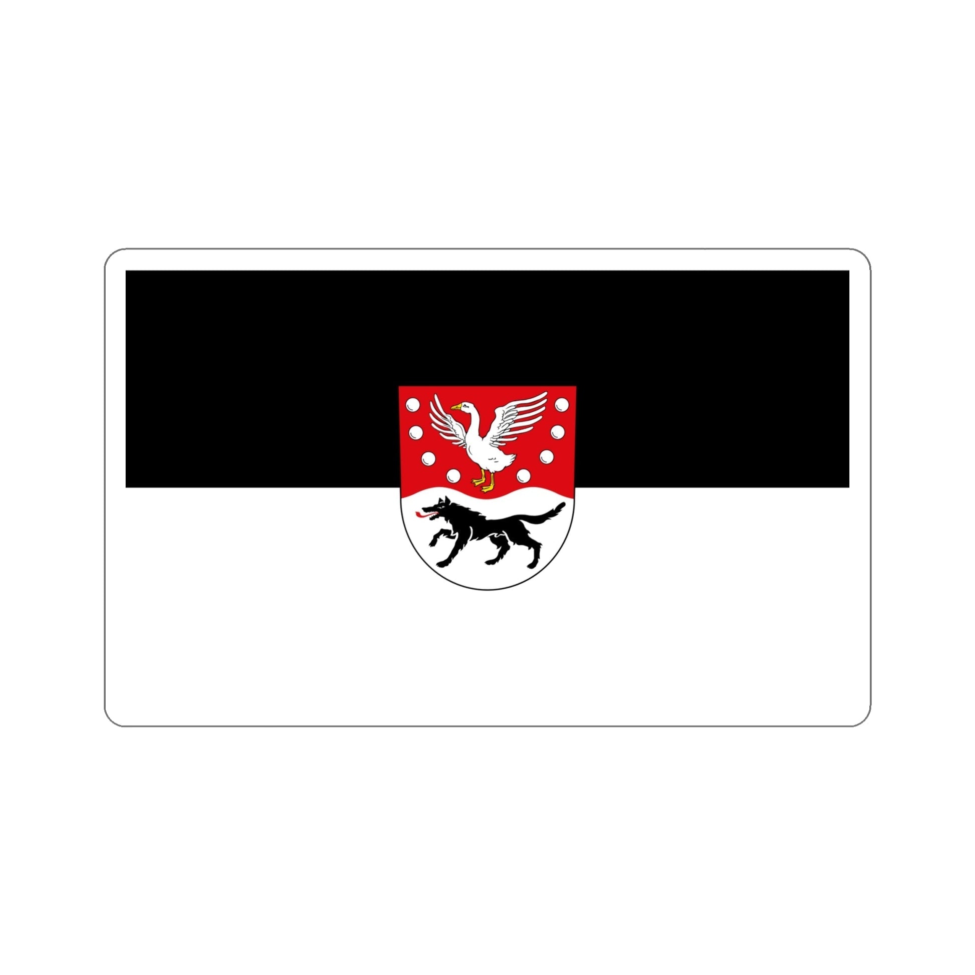 Flag of Prignitz Germany STICKER Vinyl Die-Cut Decal-6 Inch-The Sticker Space