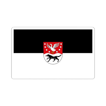 Flag of Prignitz Germany - STICKER Vinyl Kiss-Cut Decal 2 Inch White - The Sticker Space