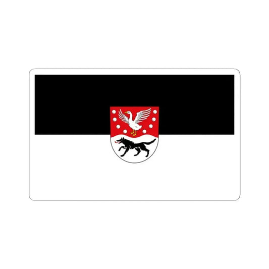 Flag of Prignitz Germany - STICKER Vinyl Kiss-Cut Decal 2 Inch White - The Sticker Space