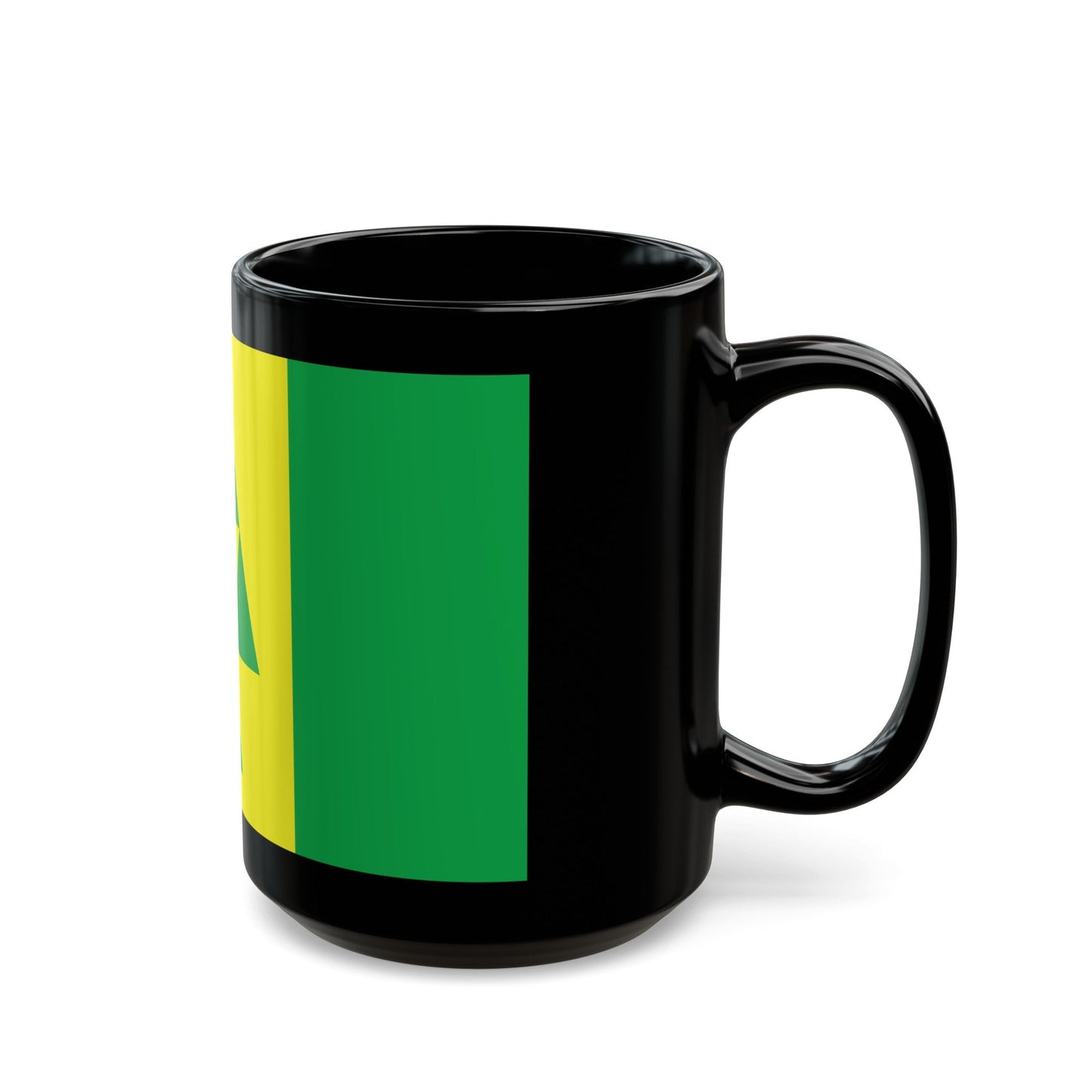 Flag of Prince Albert Saskatchewan Canada - Black Coffee Mug-The Sticker Space