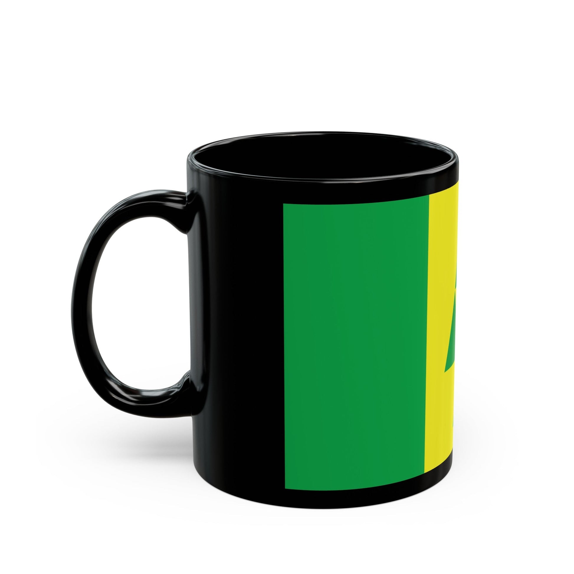 Flag of Prince Albert Saskatchewan Canada - Black Coffee Mug-The Sticker Space