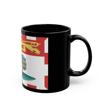 Flag of Prince Edward Island Canada - Black Coffee Mug-The Sticker Space