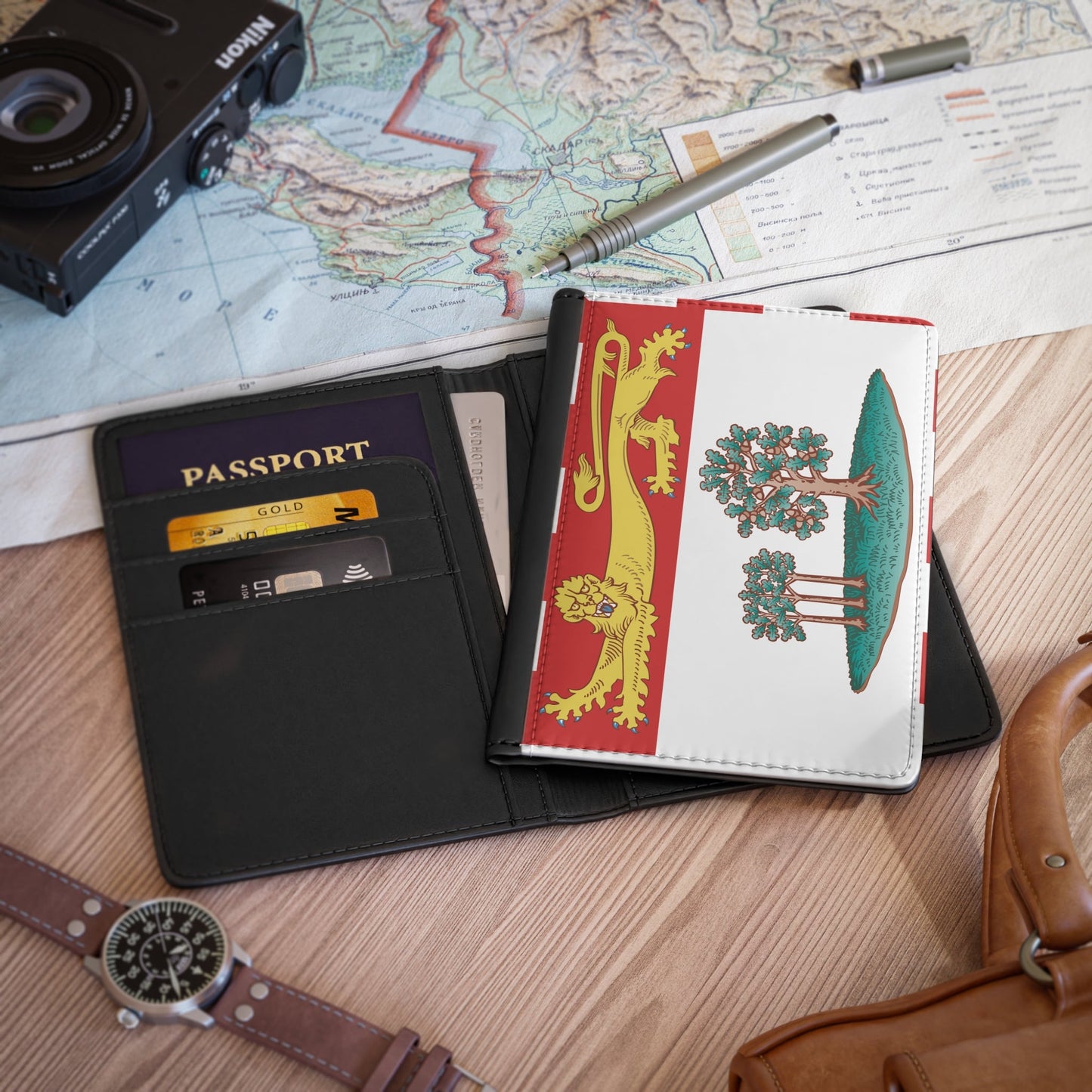 Flag of Prince Edward Island Canada - Passport Holder