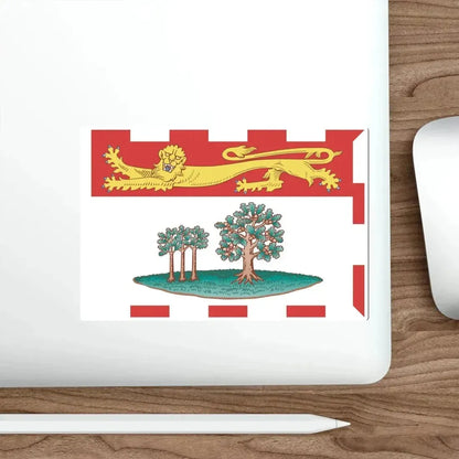 Flag of Prince Edward Island Canada STICKER Vinyl Die-Cut Decal - The Sticker Space