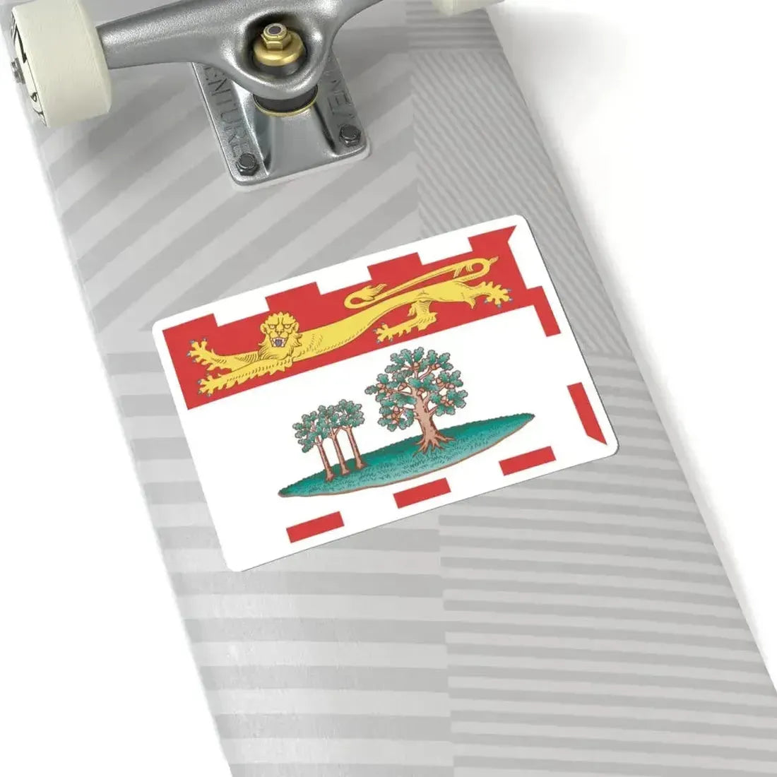 Flag of Prince Edward Island (Canada) STICKER Vinyl Kiss-Cut Decal - The Sticker Space
