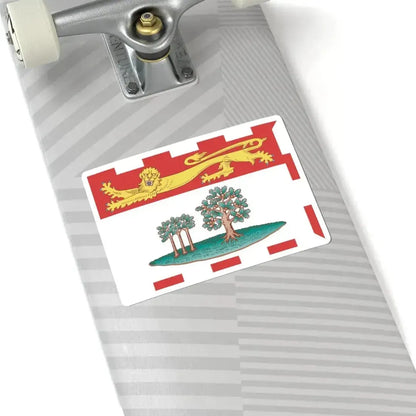 Flag of Prince Edward Island (Canada) STICKER Vinyl Kiss-Cut Decal - The Sticker Space