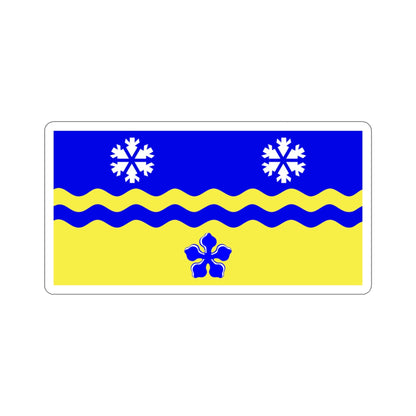 Flag of Prince George British Columbia Canada STICKER Vinyl Die-Cut Decal-3 Inch-The Sticker Space