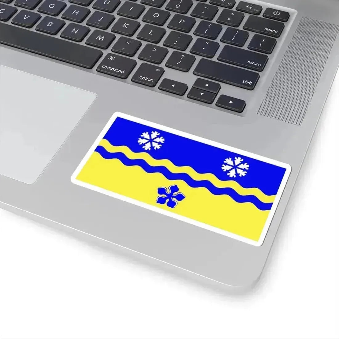 Flag of Prince George British Columbia (Canada) STICKER Vinyl Kiss-Cut Decal - The Sticker Space