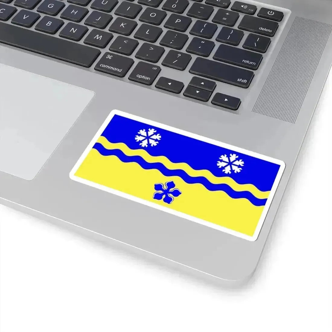 Flag of Prince George British Columbia Canada - STICKER Vinyl Kiss-Cut Decal - The Sticker Space