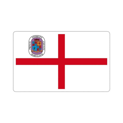 Flag of Prince Georges County Maryland STICKER Vinyl Die-Cut Decal 3 Inch - The Sticker Space