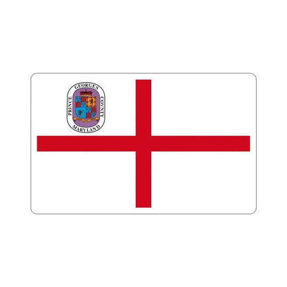 Flag of Prince Georges County Maryland STICKER Vinyl Die-Cut Decal - The Sticker Space