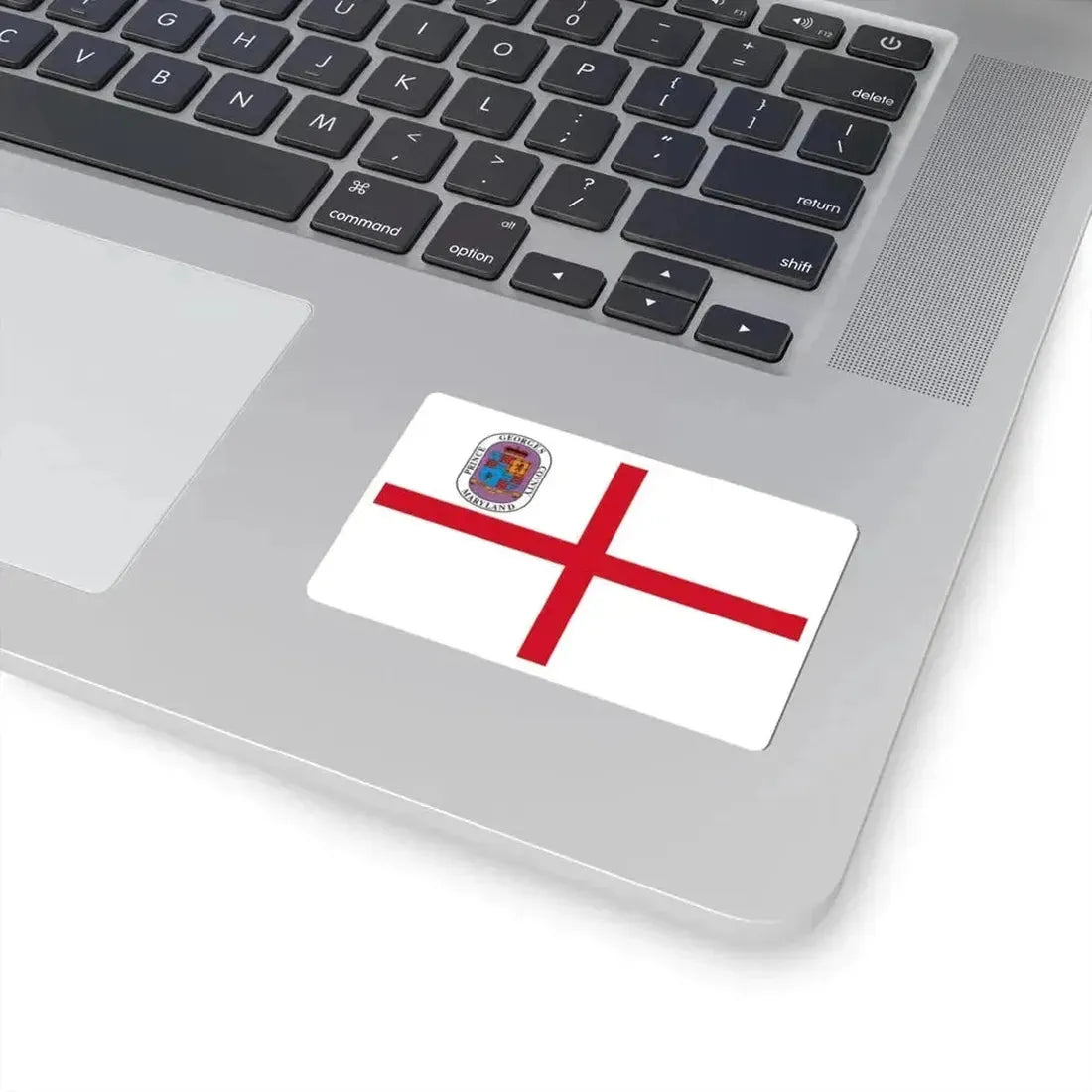 Flag of Prince Georges County Maryland (United States) STICKER Vinyl Kiss-Cut Decal - The Sticker Space