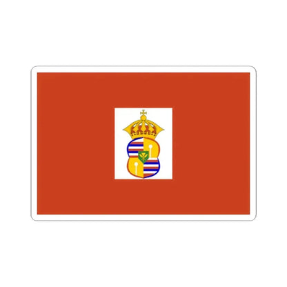Flag of Princess Kaiulani 1875-1899 (United States) STICKER Vinyl Kiss-Cut Decal 2 Inch White - The Sticker Space