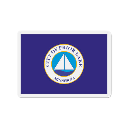 Flag of Prior Lake Minnesota - Die-Cut Magnet-2" x 2"-The Sticker Space