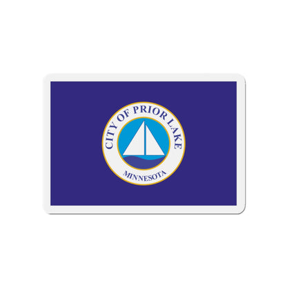 Flag of Prior Lake Minnesota - Die-Cut Magnet-4" x 4"-The Sticker Space