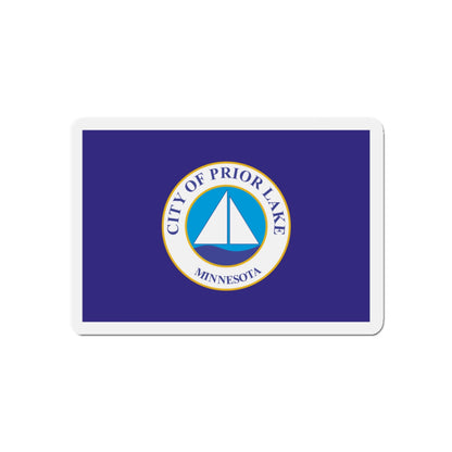 Flag of Prior Lake Minnesota - Die-Cut Magnet-5" x 5"-The Sticker Space