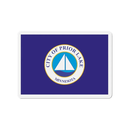 Flag of Prior Lake Minnesota - Refrigerator Magnet 2 Inch - The Sticker Space