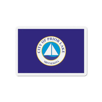 Flag of Prior Lake Minnesota - Refrigerator Magnet 4 Inch - The Sticker Space