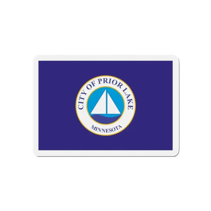 Flag of Prior Lake Minnesota - Refrigerator Magnet 5 Inch - The Sticker Space