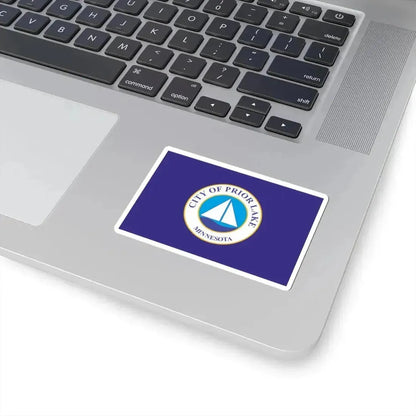 Flag of Prior Lake Minnesota (United States) STICKER Vinyl Kiss-Cut Decal - The Sticker Space
