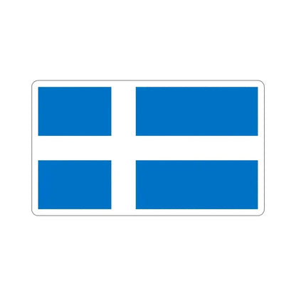 Flag of Pärnu Estonia STICKER Vinyl Die-Cut Decal - The Sticker Space