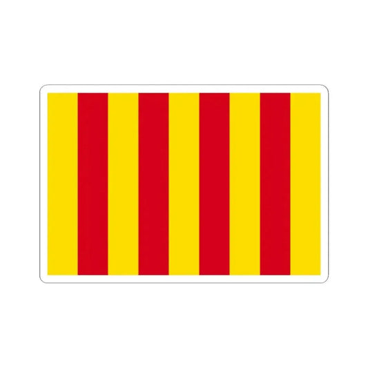 Flag of Provence (Belgium) STICKER Vinyl Kiss-Cut Decal 2 Inch White - The Sticker Space